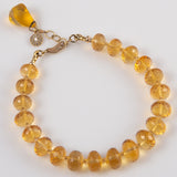 Autumn African Citrine & Opal Bracelet