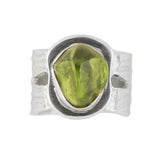 Valerie Peridot & Fine Silver Ring