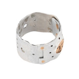 Luna Sterling Silver and Bronze Ring