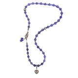 Violet Pave Diamond & Tanzanite Necklace / Bracelet