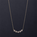 Francoise 14k Gold & Rose Cut Diamonds Necklace