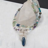 Marina Aquamarine, Pearl & Multi Stone Necklace / Bracelet