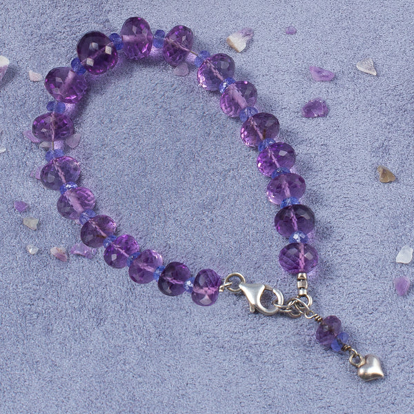 Nadia Amethyst Bracelet