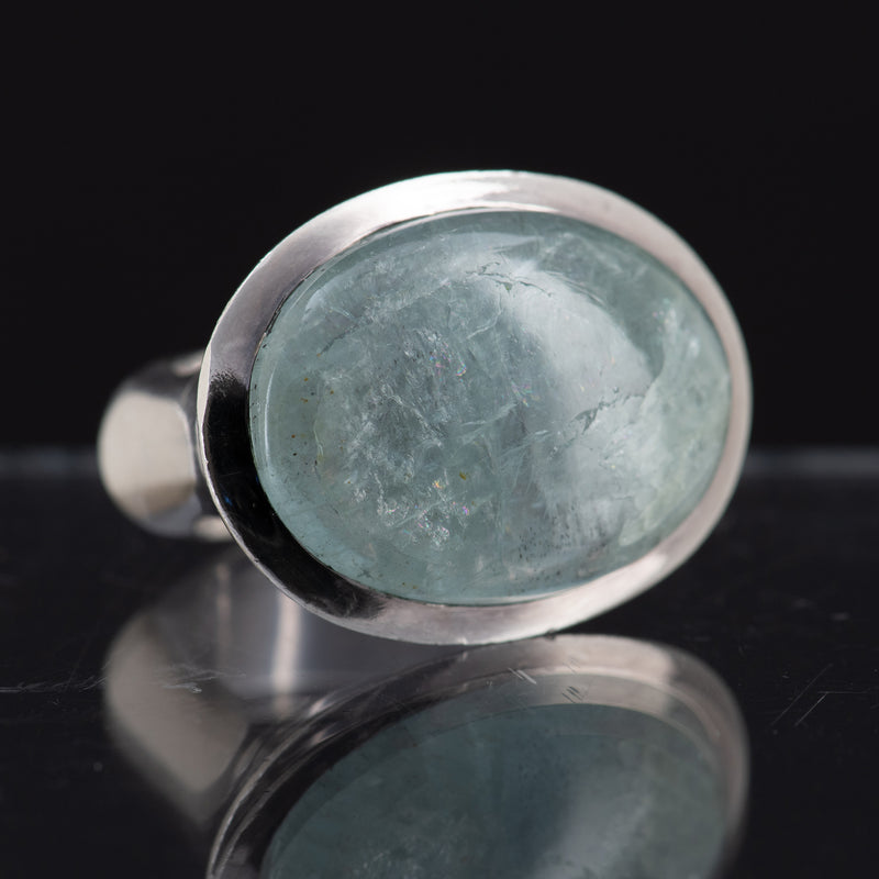 Lillian Aquamarine & Sterling Silver Ring