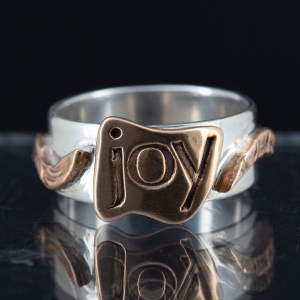 Joy Sterling Silver & Bronze Ring