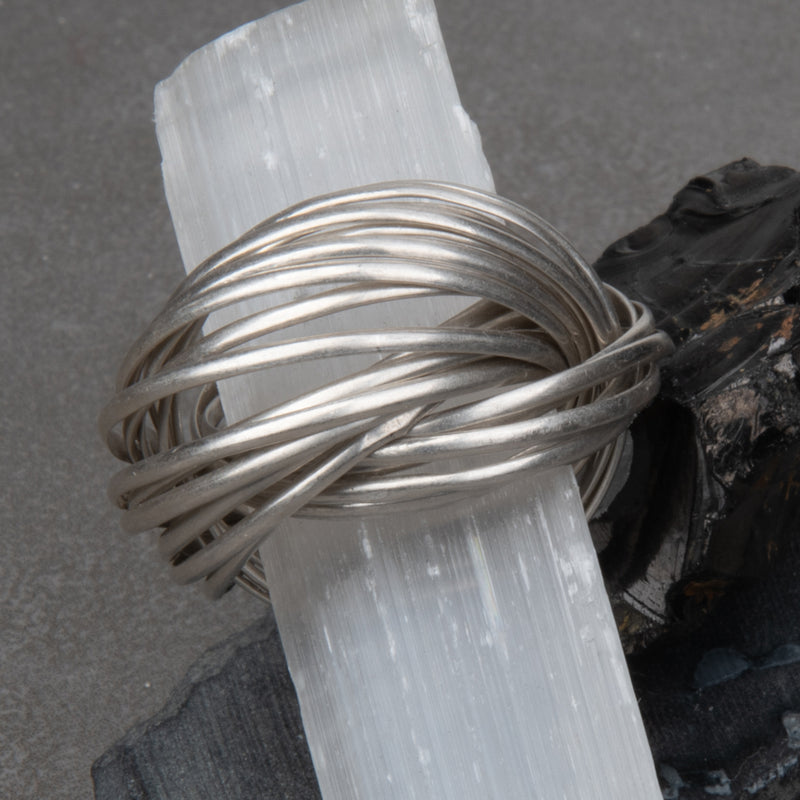 Zoe Sterling Silver Multi Band Ring