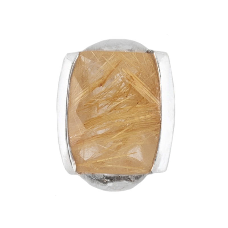 Cameron Rutilated Quartz & Sterling Silver Ring